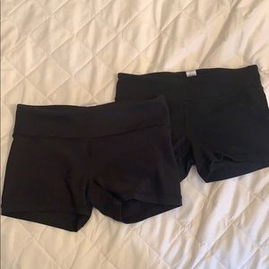 Ivivva Black Yoga Shorts